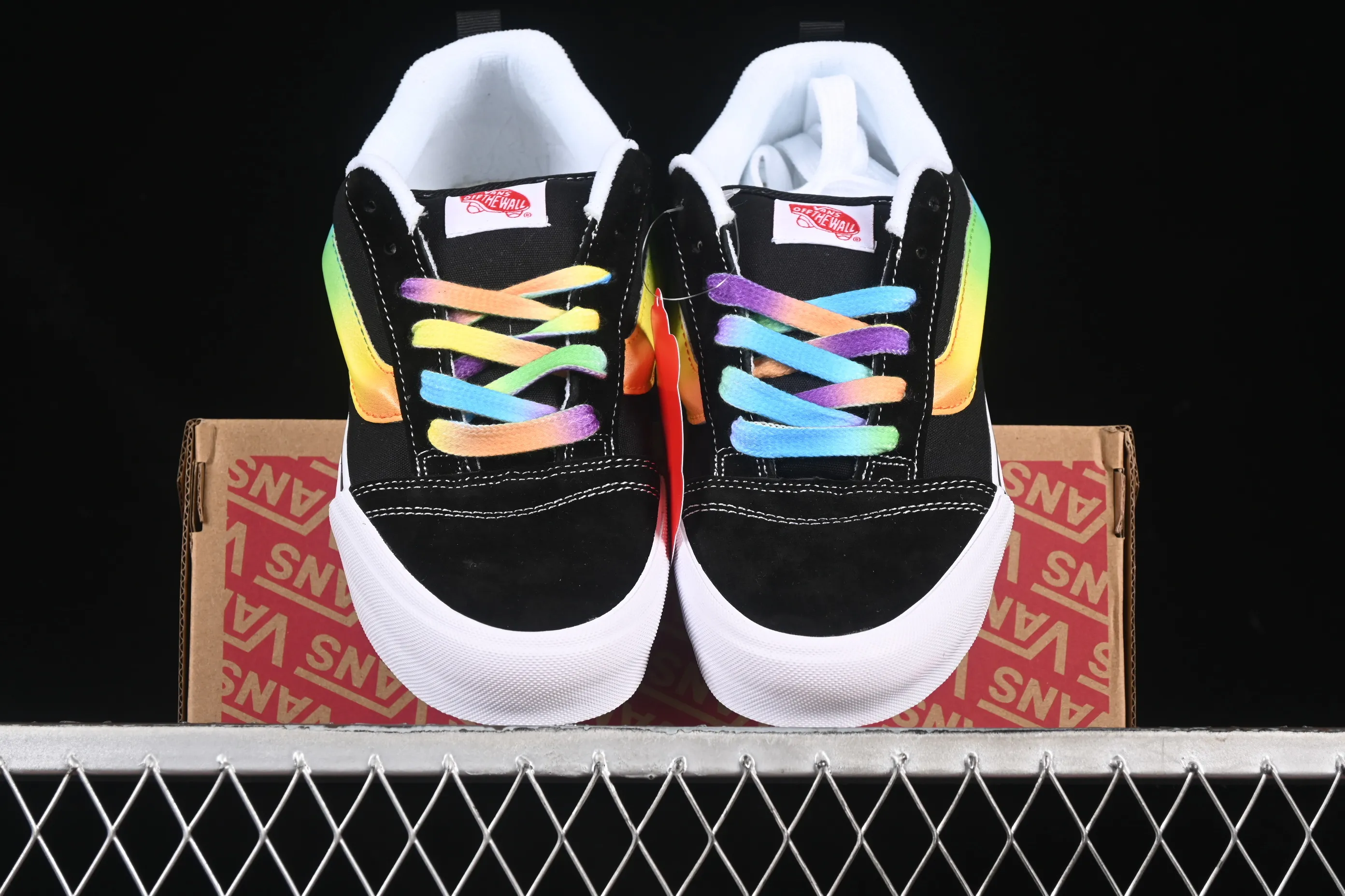 All categories Vans Vans series Vans Low Vans low-top Vans Knu Skool Vans low-top retro casual fat bread shoes VN0009QCB96